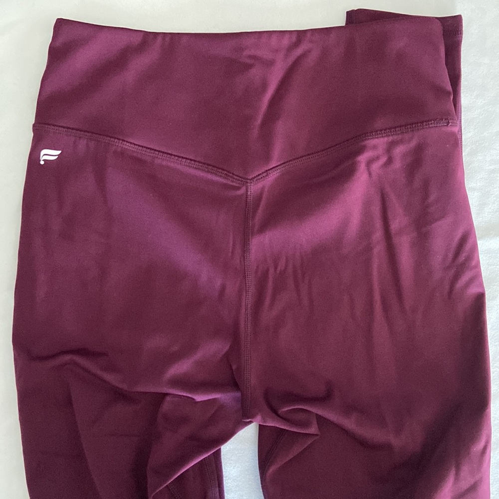 Fabletics Plum High-Rise Leggings - Picture 3 of 5